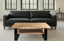 Best Ada Couchtisch Baumkante mit Ablage Couchtische
