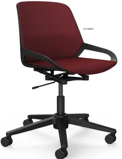 Outlet Numo Task höhenverstellbarer Drehstuhl mit Rollen Bürostühle Ergonomisch