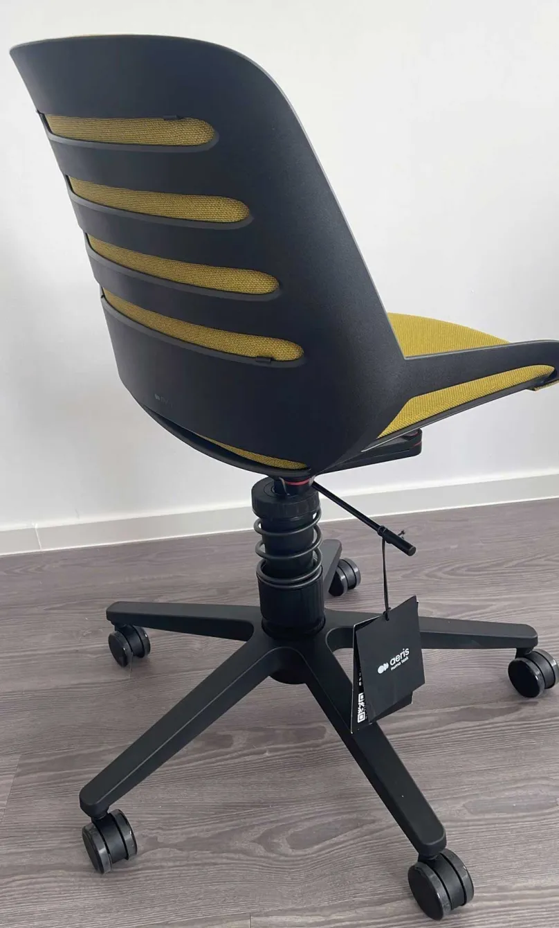 Discount Numo Task schwarz/gelb Bürostühle Ergonomisch
