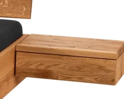Discount Akti1 Massivholzbett eiche Massivholzbett