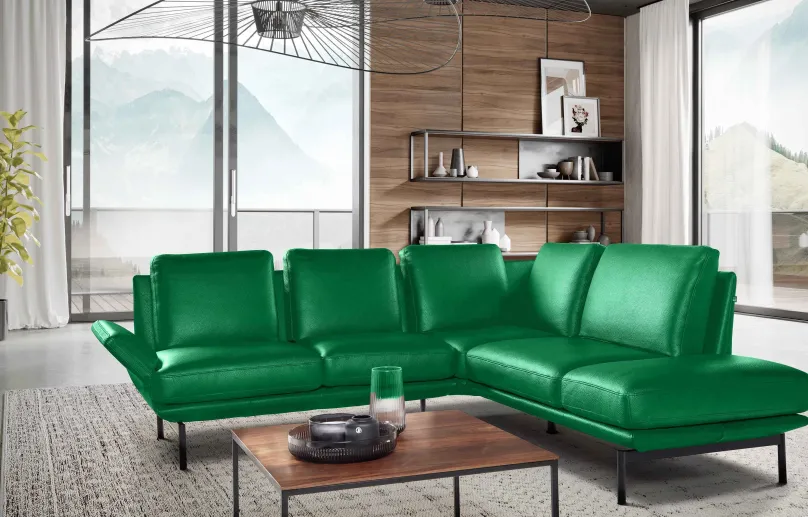 Sale Aline Ecksofa Leder modern Ecksofas