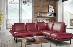 Clearance Aline Wohnlandschaft Leder Ecksofas