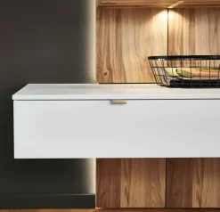 Discount Andiamo Home Wohnwand weiß eiche Wohnwände