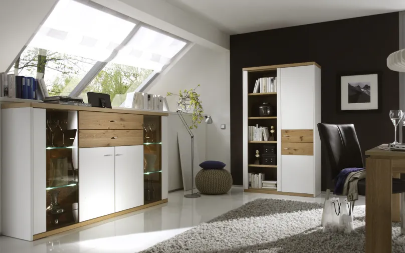 Online Andorra Wohnzimmermöbel modern Bücherregale|Highboards