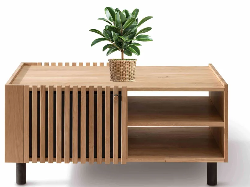 Outlet Ascona Couchtisch Massivholz modern Couchtische