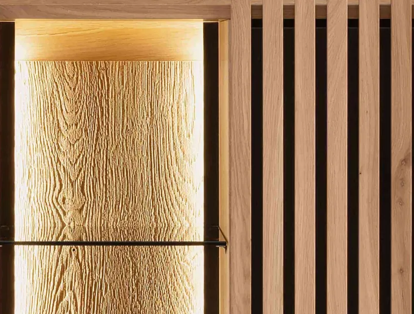 Clearance Ascona Echtholzmöbel Wohnzimmer Wohnwände