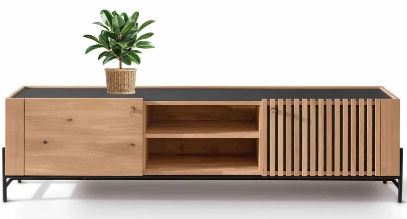 Clearance Ascona Echtholzmöbel Wohnzimmer Wohnwände