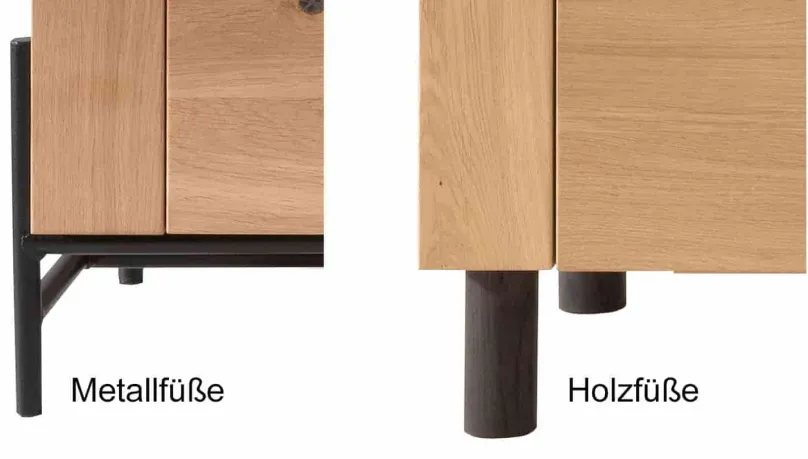Best Ascona Sideboard Holz modern Sideboards|Anrichten