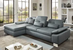 Atlantis Schlafsofa Leder Schlafsofa|Ecksofas