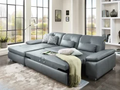 Atlantis Schlafsofa Leder Schlafsofa|Ecksofas