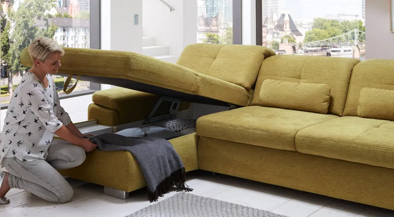 Online Atlantis Schlafsofa L-Form Schlafsofa|Ecksofas