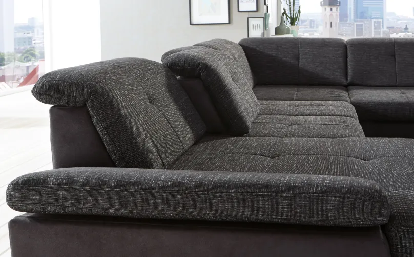 Sale Atlantis Wohnlandschaft mit Schlaffunktion Schlafsofa|Ecksofas