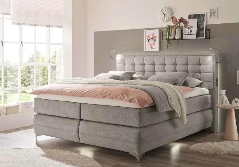 Discount Bahia Boxspringbett 200x200 Boxspringbett