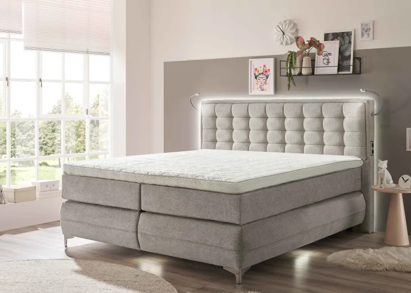 Discount Bahia Boxspringbett 200x200 Boxspringbett