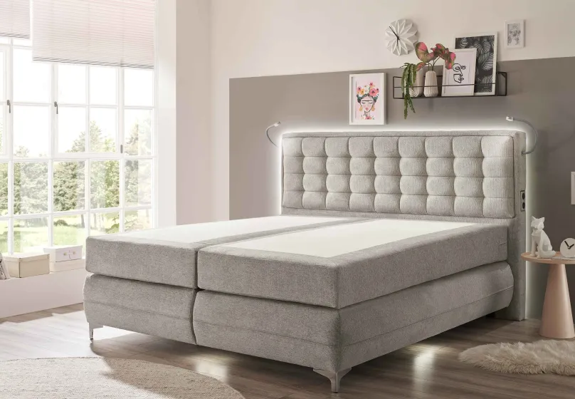 Discount Bahia Boxspringbett 200x200 Boxspringbett