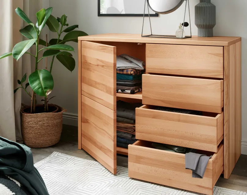 Clearance Bakersfield Kommode Massivholz Kombikommode