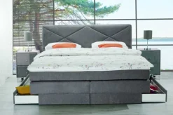 Hot Bali Boxspringbett 180x200 mit Bettkasten Boxspringbett