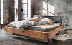 Best Balkenbett 820 wildeiche Massivholzbett