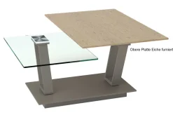Outlet Barcelona Doppel Couchtisch Keramik Couchtische