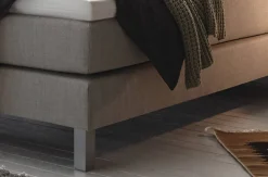 Clearance Basio Boxspringbett ohne Kopfteil Boxspringbett