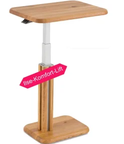 New 7887 Beistelltisch höhenverstellbar Holz Beistelltische|Couchtische