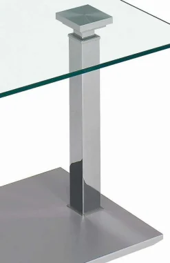 Best 1443 Beistelltisch mit Rollen höhenverstellbar Beistelltische|Couchtische