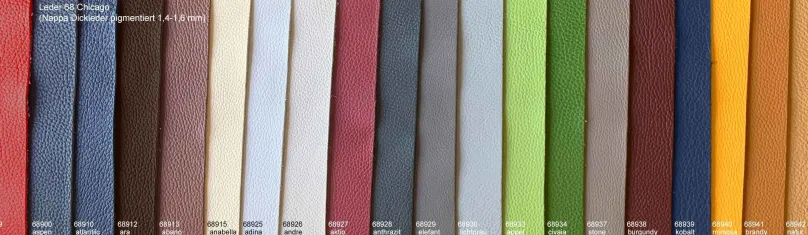Hot Belen Ledercouch 3-Sitzer Sofas