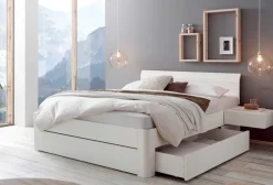Online Bellissimo Holzbett mit Stauraum Massivholzbett