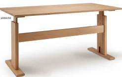 Sale Bergamo höhenverstellbarer Schreibtisch Holz Schreibtische