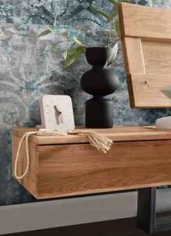 Outlet 817 Bett aus Holzbalken Massivholzbett