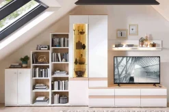 Sale Binz Wohnwand Dachschräge Bücherregale|Wohnwände
