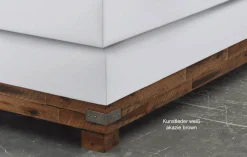Discount Boston Boxspringbett mit Holzrahmen Boxspringbett