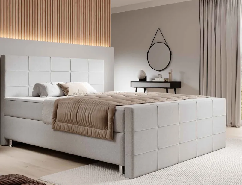 Hot Boxspringbett mit Fußteil Boxspringbett