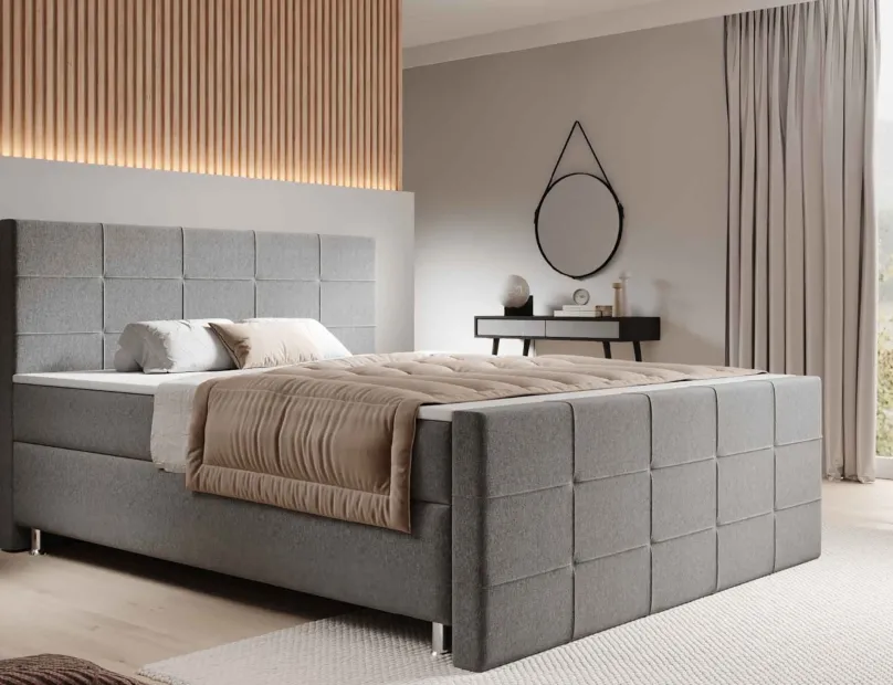 Hot Boxspringbett mit Fußteil Boxspringbett