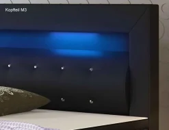 Online Boxspringbett mit LED Boxspringbett