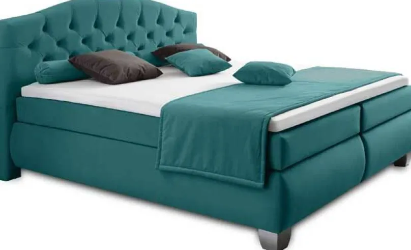 Clearance Boxspringbett 140x200 Chesterfield Boxspringbett