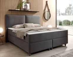 Clearance Boxspringbett 180x200 Samt Boxspringbett