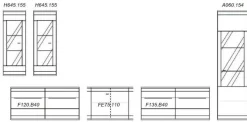 Clearance Breege Wohnwand Ecke Wohnwände