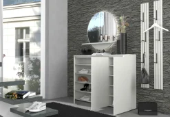Bresta Garderobe grau Garderobenset