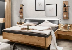 Sale Cadiz Bett eiche Klassisches Bettgestell