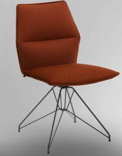 New Carola Esstisch Stühle modern Schwingstühle|Polsterstühle