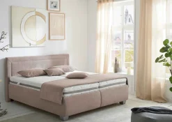 Discount Clarissa Polsterbett 140x200 mit Bettkasten Polsterbett