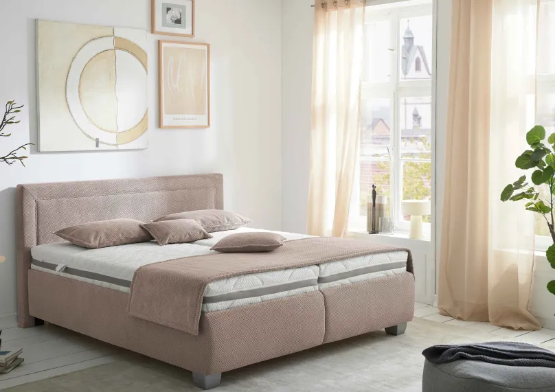 Best Clarissa Polsterbett 120x200 mit Stauraum Polsterbett