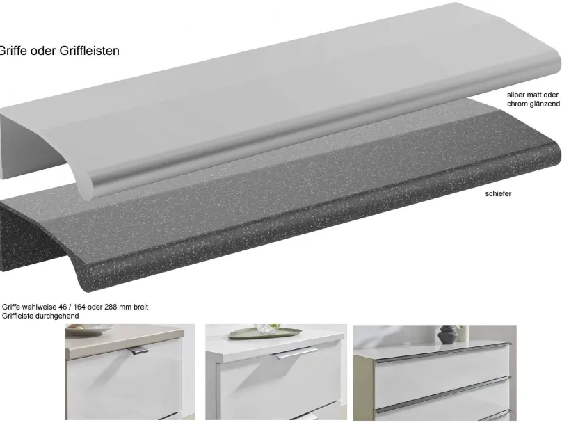 Outlet Como Kommode mit Schubladen Schubladenkommode
