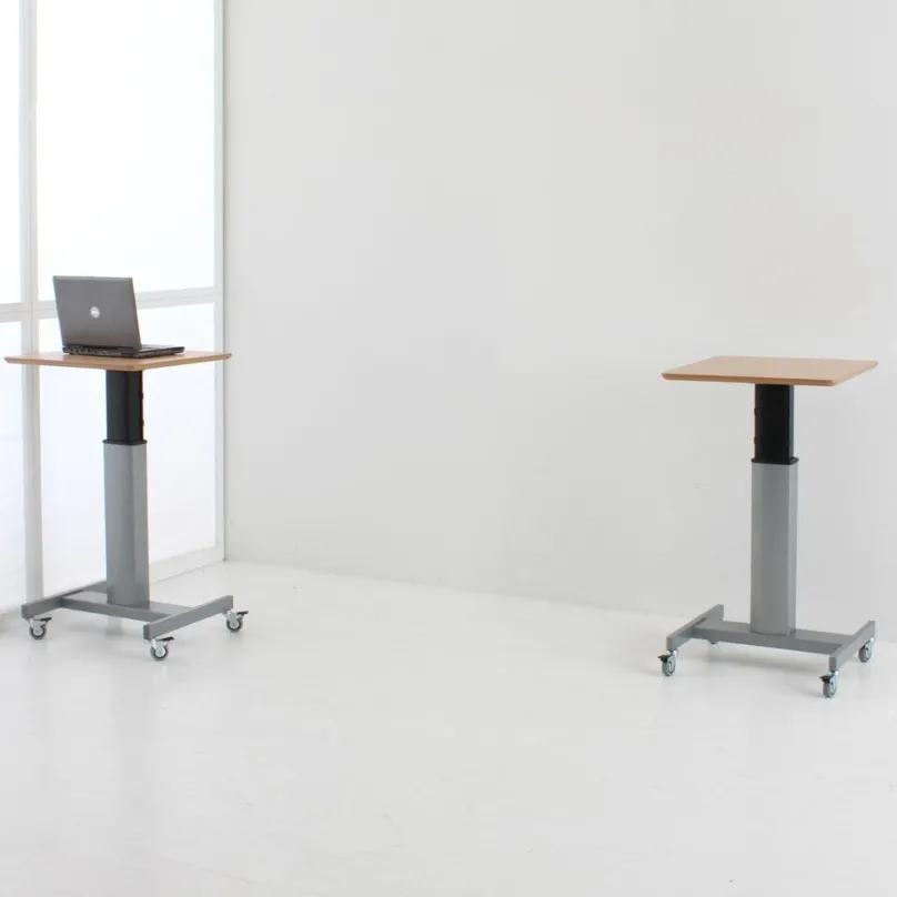 Best kleiner Schreibtisch höhenverstellbar Steh / Sitz 80 kg Schreibtische