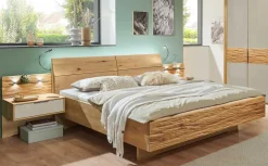 Sale Cordoba Doppelbett eiche Klassisches Bettgestell