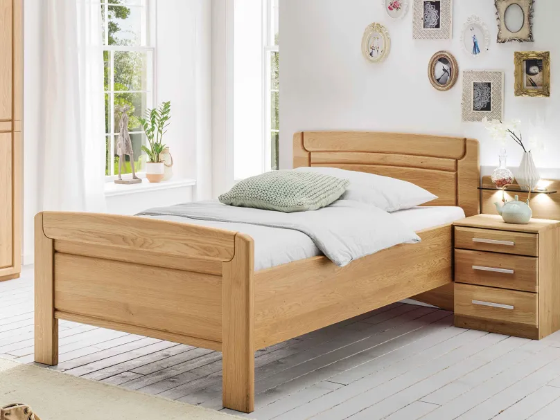 Cortina Bett eiche Klassisches Bettgestell