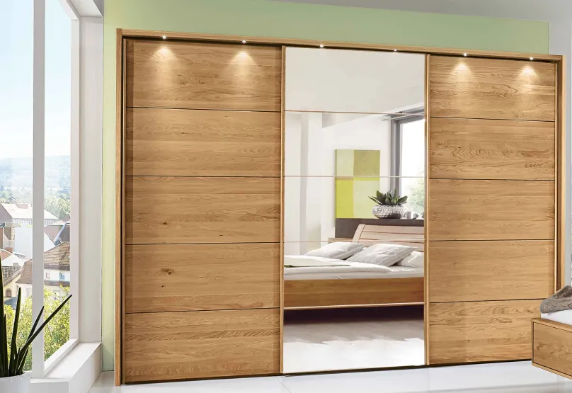 New Cortina Schwebetürenschrank eiche Schwebebetürenschränke