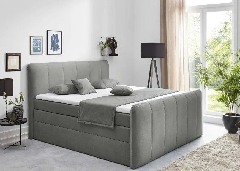 Cosima Boxspringbett 100x200 mit Bettkasten Boxspringbett