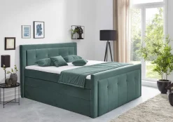 Online Cosima Boxspringbett 120x200 mit Bettkasten Boxspringbett